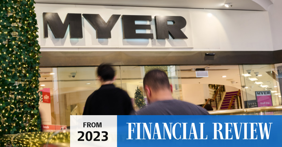 Myer posts strongest sales in almost 20 years as CEO John King says